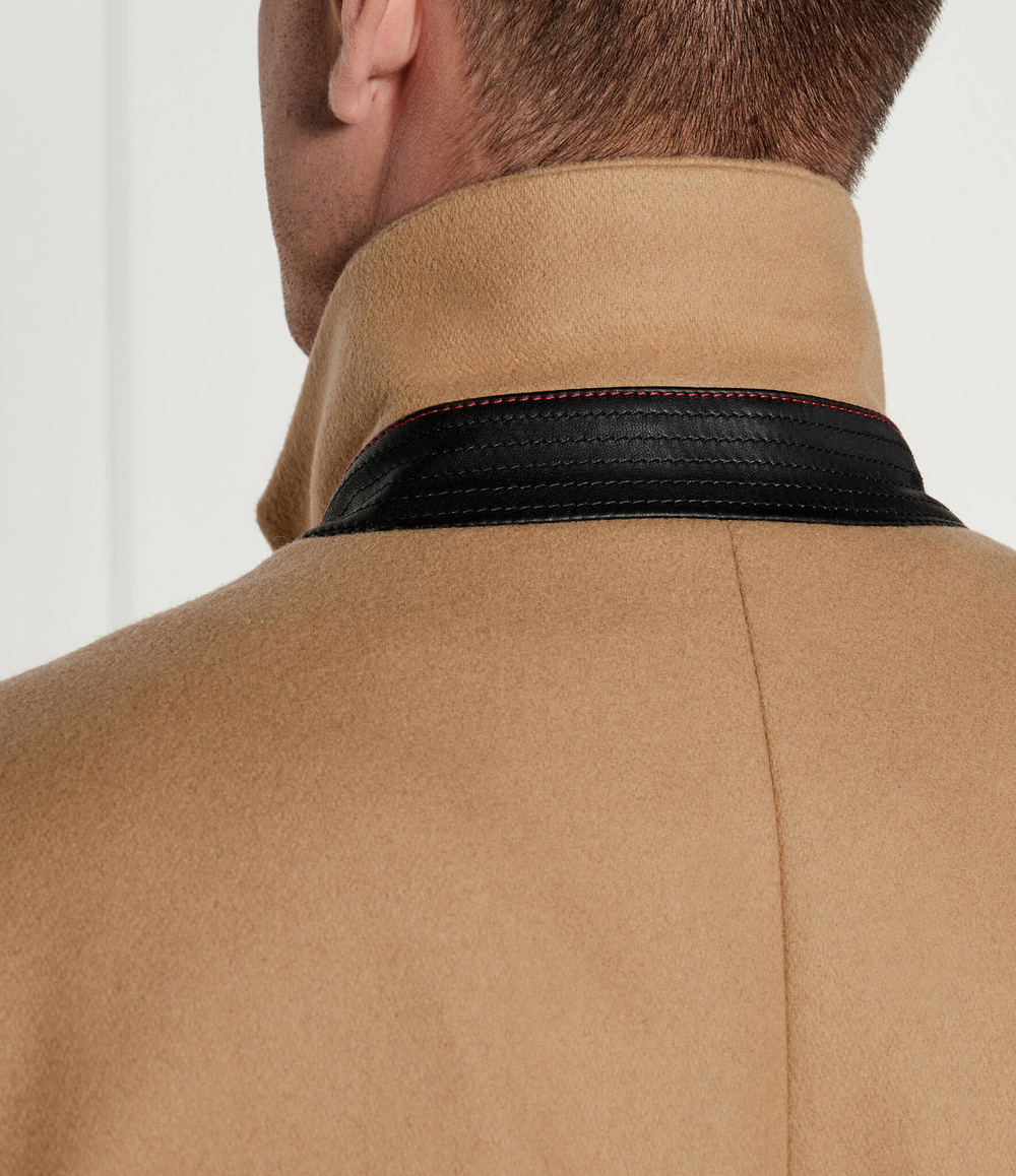 Хлопковое пальто migor 2441 HUGO - бежевый(50528793)