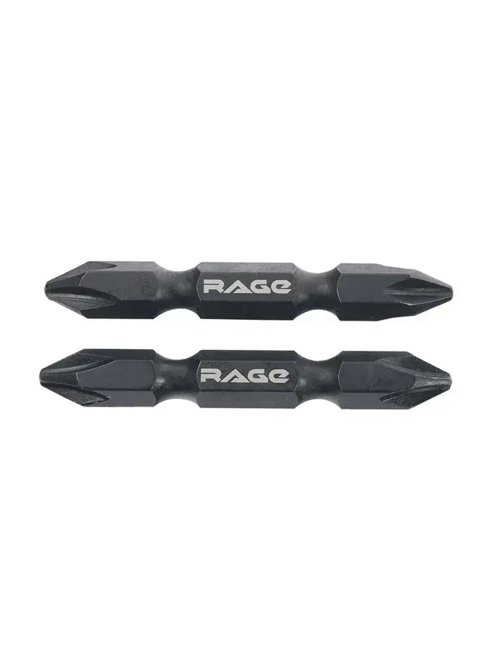 Биты двухсторонние 2 шт S2 PH2 x PH2 х 50 мм RAGE by VIRA