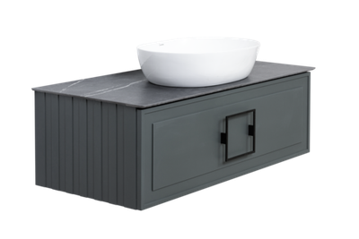 Тумба под раковину La Fenice Cubo Grigio серый 90 FNC-01-CUB-G-90