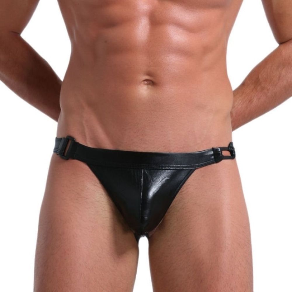 Мужские трусы Romeo Rossi джоки черные RR4007-2