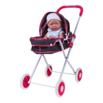 Коляска для куклы лежачая, пакет 918D-8