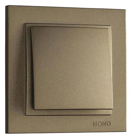 Выключатель одноклавишный Mono Electric Despina 102-232325-100