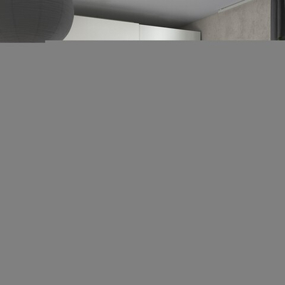 Шкаф-купе PAX HASVIC IKEA комбинация с 4 полками (белый)  220*45*220