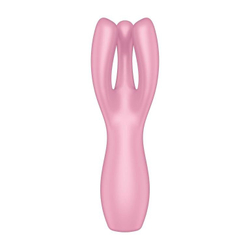 Вибромассажер c тремя отростками Satisfyer Threesome 3, розовый