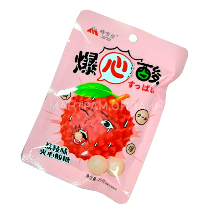 Конфеты FengxueHuang вкус Личи 26 г