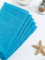 Полотенце махровое, г/к, 50х90, арт. ВТ 50-90Г, 380 гр/м2, цвет: 720-бирюза,