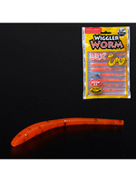 Слаги съедобные искусственные LUCKY JOHN Pro Series WIGGLER WORM 5.84/PA19 9шт.