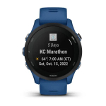 Смарт часы Garmin Forerunner 255 с синим ремешком
