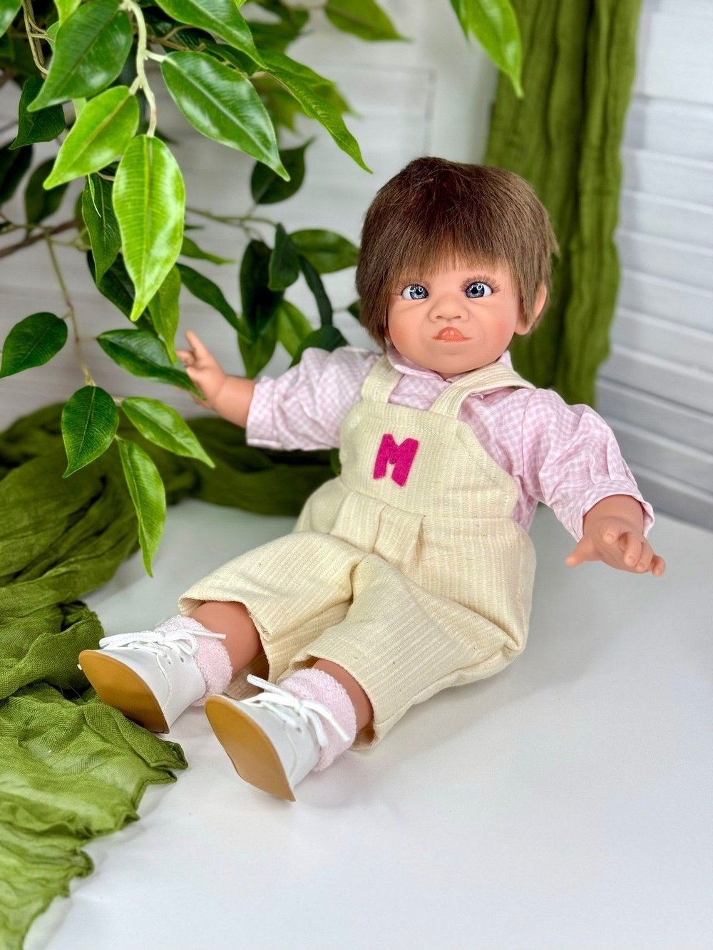 Кукла LAMAGIK мягконабивная  38см Gestito (12028)