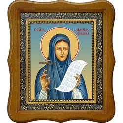 Мария Парижская (Скобцова) мученица. Икона на холсте.