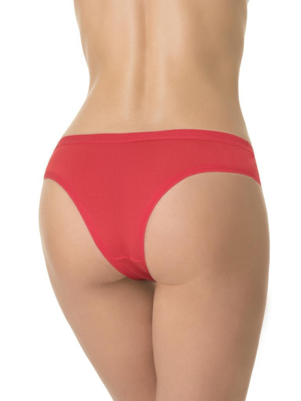 Бамбуковые трусики-бразилиана (Размер: S) (Цвет: белый)