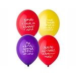 Шар (14"/36 см) С Любовью прикольные 50 шт.