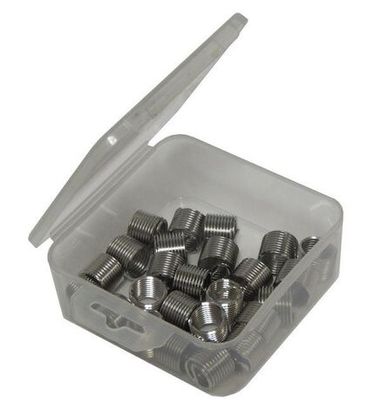 Набор футорок для восстановления резьбы M14х1.5, 10пр., в пластиковом футляре RockForce##Rock FORCE RF-910U6A