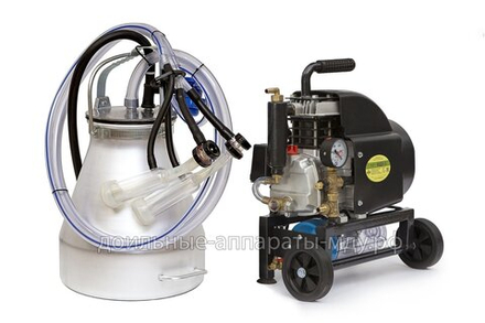 Доильный аппарат МДУ-3Бк (до 25 коз) вакуумными клапанами, без коллектора