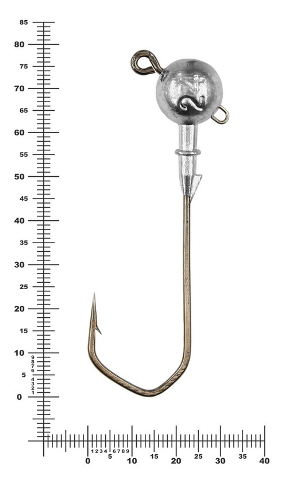 Джиг некрашеный Stinger Eye Jig, крючок Vido Craft VD-079 7/0 (3шт/уп)