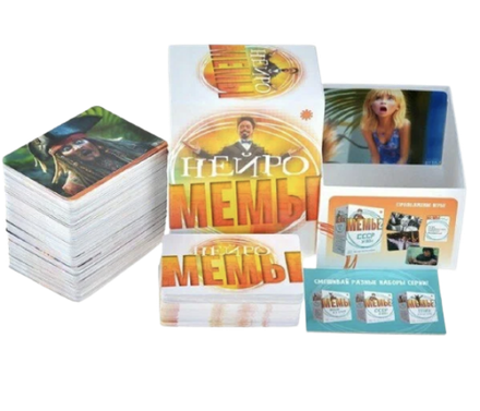 Настольная игра Мемы Нейро