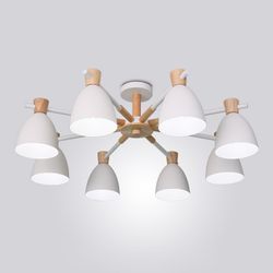 Потолочная Люстра Folke 8 White By Imperiumloft