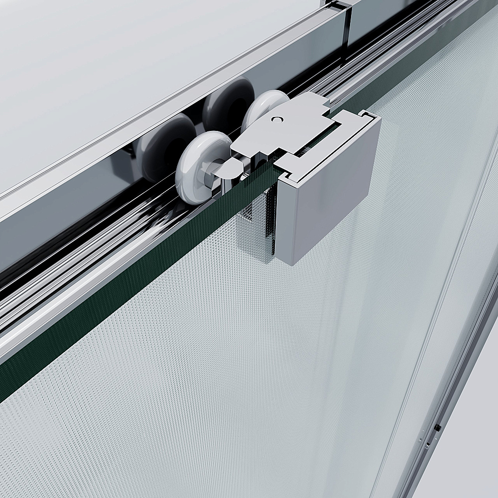 Душевая дверь Vincea Rapid-N 120-130 VDS-3RN12/13MT стекло текстурное/профиль хром