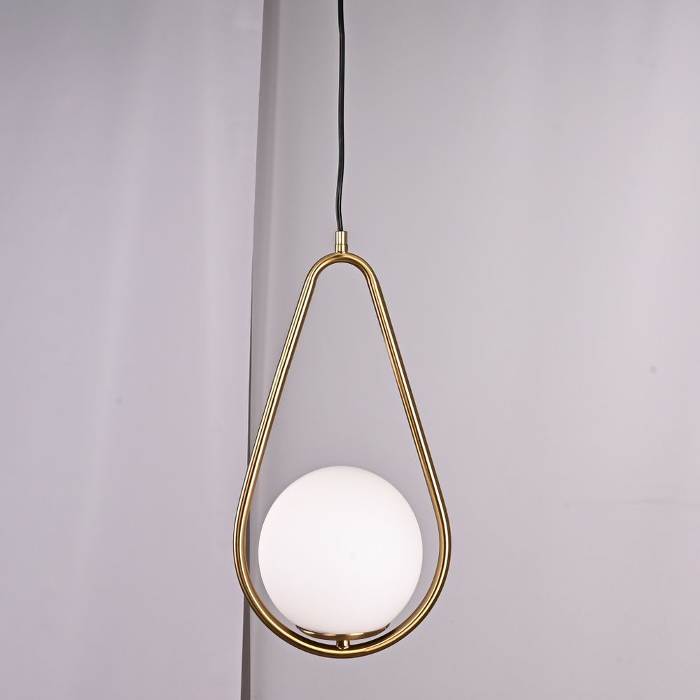 Подвесной светильник HOOP DROP Brass