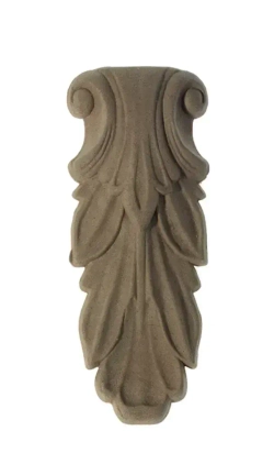 Декор из древесной пасты, 46х120мм (комплект из 2 штук)