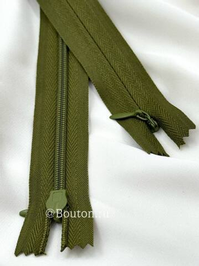 Молния потайная хаки