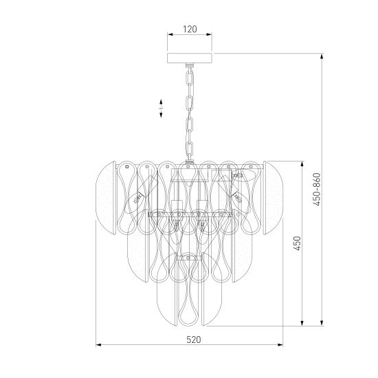 365/12 / подвесной светильник Smart