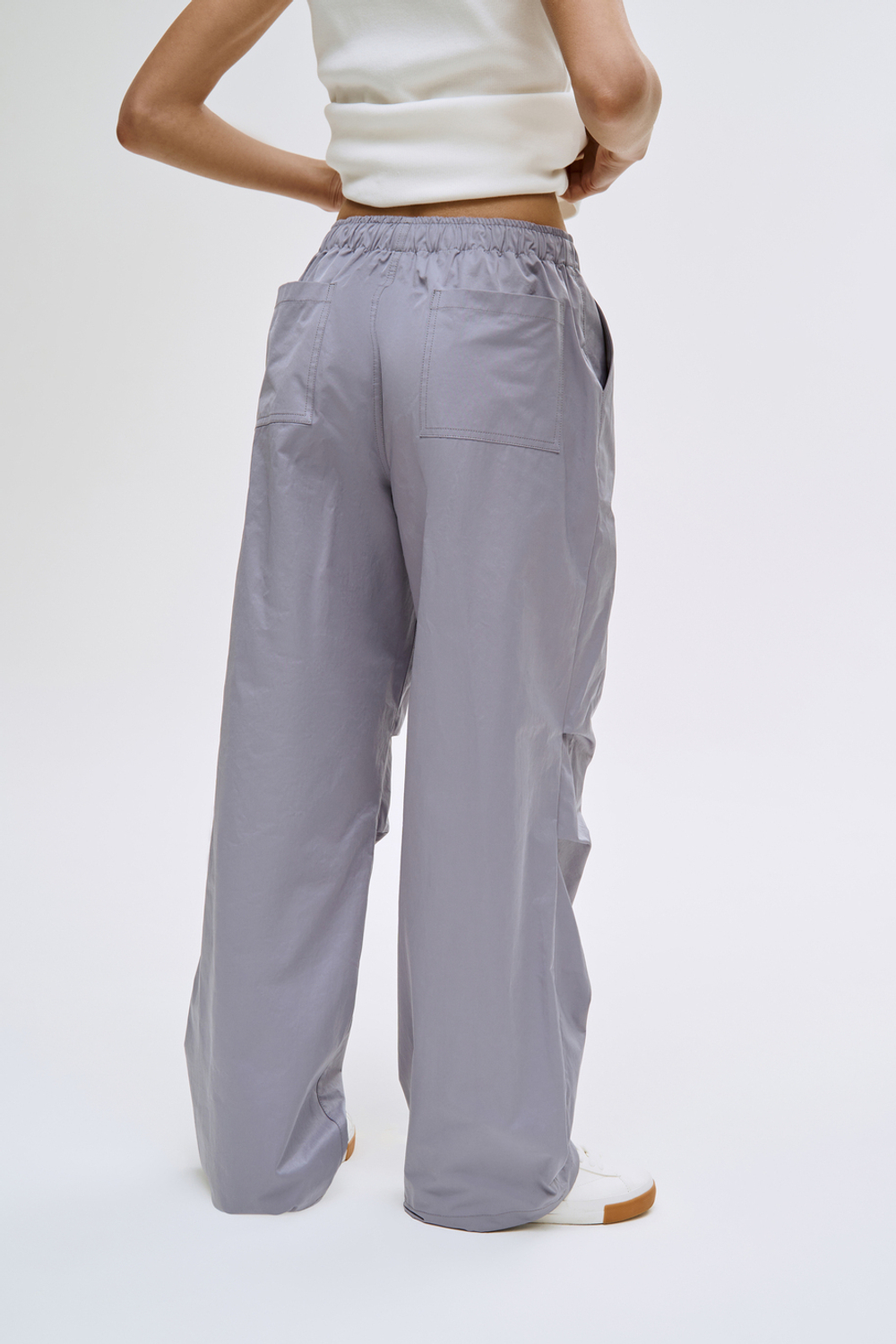 Брюки карго (Те самые), лавандовые