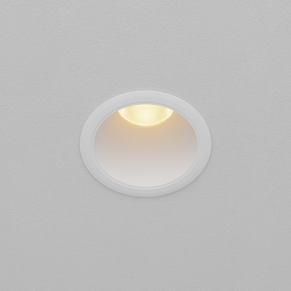 Встраиваемый светодиодный светильник Maytoni Dip DL116-10W-2.7K-W