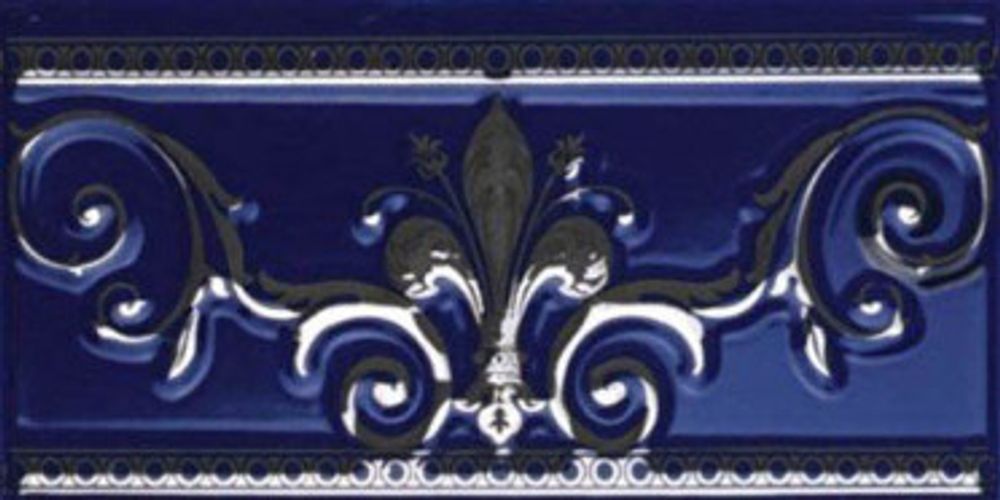 Бордюр NOBLESSE + LORD CENEFA NOBLESSE COBALTO SILVER