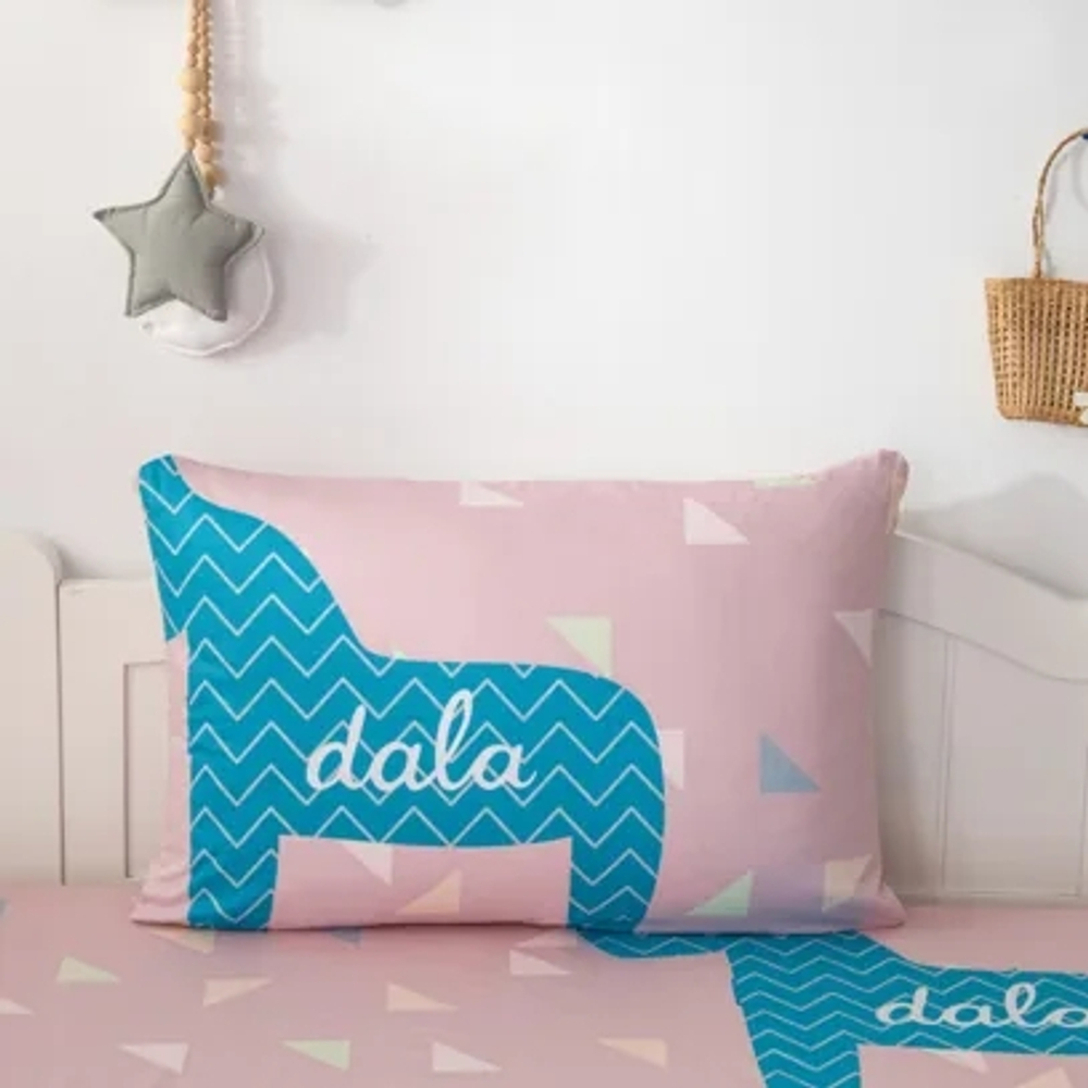 Комплект постельного белья Сатин Детский CD021 1.5 спальный наволочка 50-70