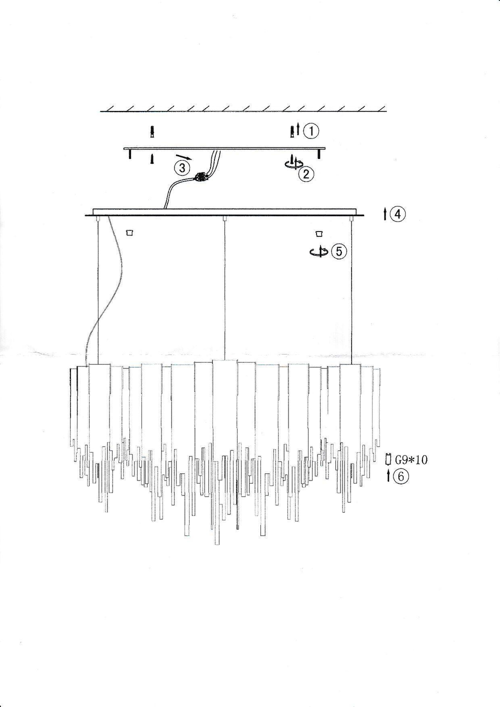 люстра Volver L132