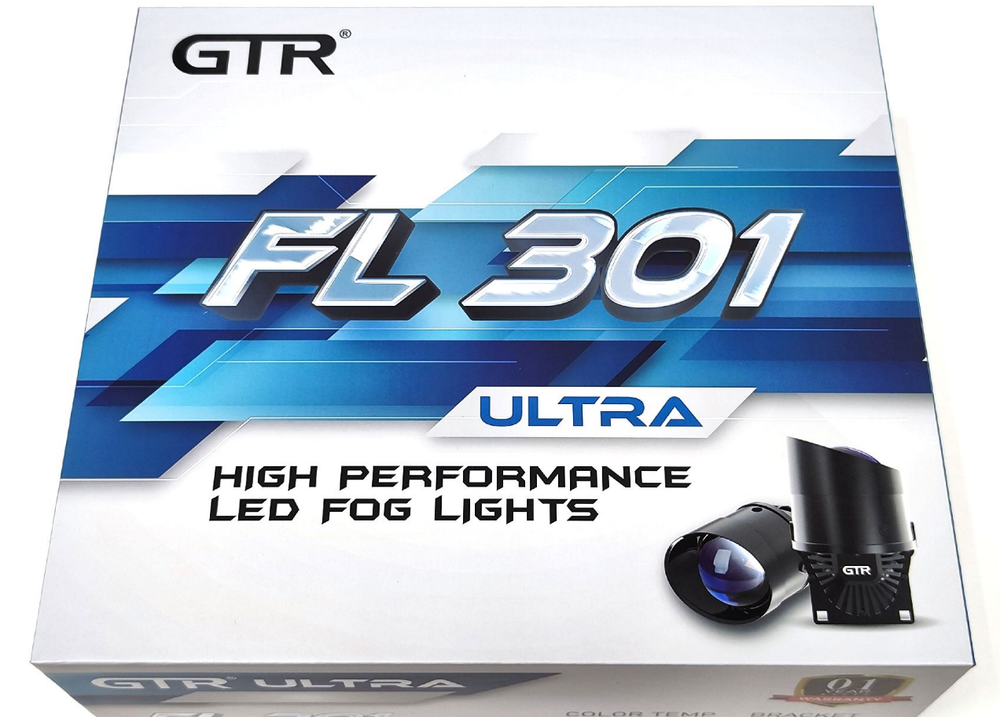 Билед ПТФ модули GTR Ultra FL 301 Blue Lens крепление Toyota/Lexus, 3.0 дюйма (комплект, 2шт)