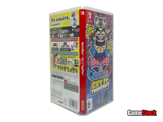 WarioWare Get It Together! (Nintendo Switch, Полностью на русском языке, Б/У)