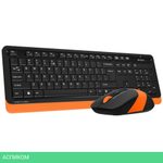Набор периферии A4Tech Fstyler FG1010 Orange черный/оранжевый