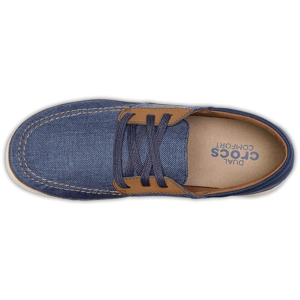 Кеды Crocs Santa Cruz Playa Lace-Ups Синие