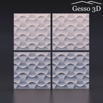 Гипсовая 3D панель Множественные пересечения