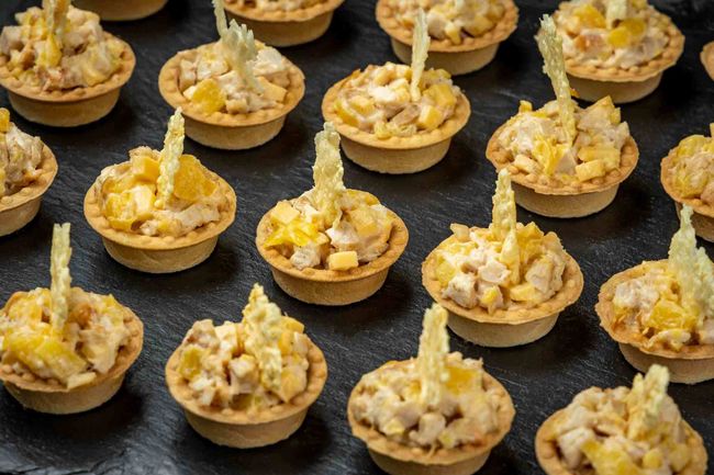 Тарталетка с ананасом, 20 шт.