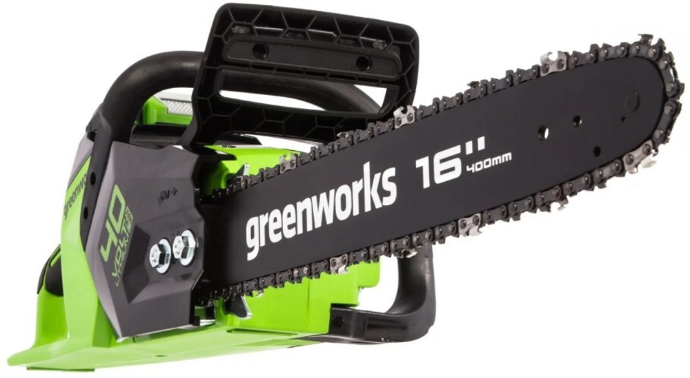 Пила цепная аккумуляторная GREENWORKS GD40CS18K4 40V, бесщеточная 2005807UB