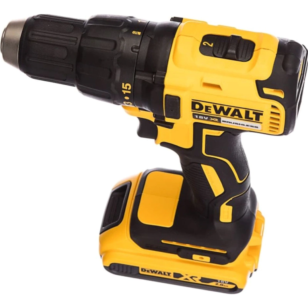 DeWalt DCD777M2T аккумуляторная дрель-шуруповерт (2 x 4 Ач, ЗУ) DCD777M2T-QW