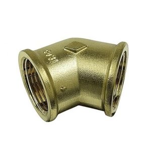 Угольники 45° Sanha Purafit с внутренней резьбой из бронзы (серия 3120)