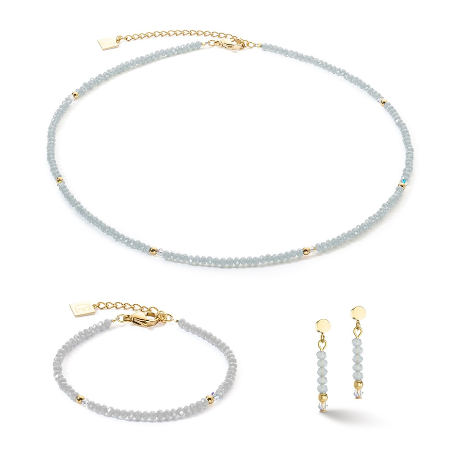 Колье Coeur de Lion Ice Blue 2033/10-0730