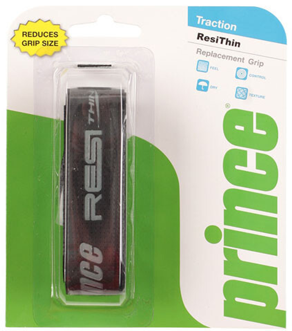 Теннисные намотки базовые Prince ResiThin 1P - черный