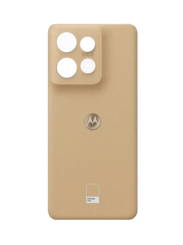 Задняя крышка для Motorola S50 5G золотая (Gold) без стекла камеры