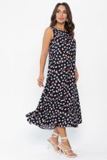 Сарафан Кампари (синий/цветы) П13995-10М LT Collection