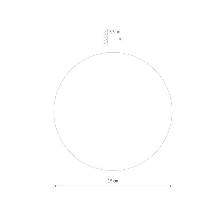 Настенный светильник Nowodvorski Ring Led S Gold 10280