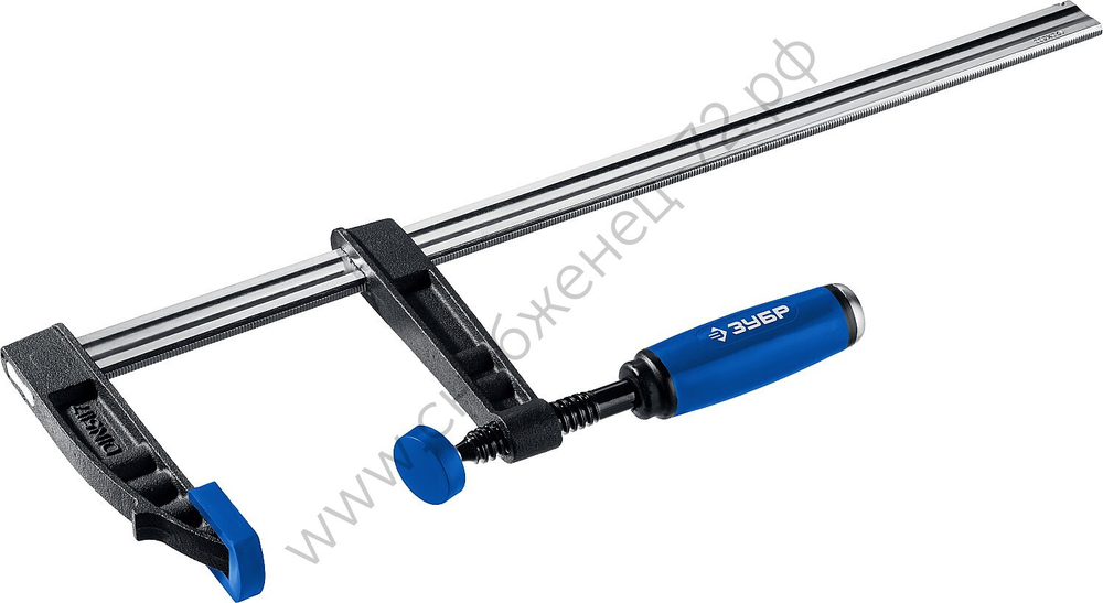 ЗУБР ПС-500/120 F 500х120 мм, Усиленная струбцина (32155-120-500)