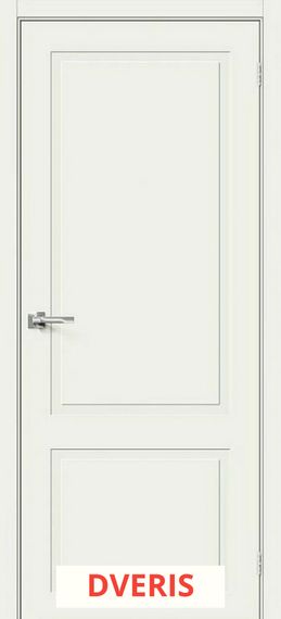 Межкомнатная дверь Стэфани-2 ПГ (Белая эмаль)