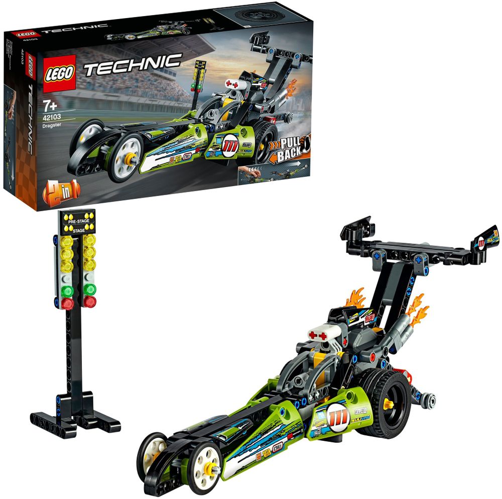 Конструктор LEGO Technic 42103 Драгстер