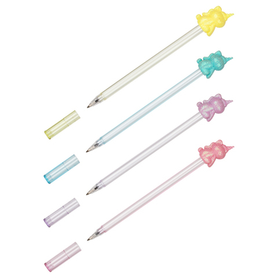 Ручка шариковая "Shiny" синяя, ассорти