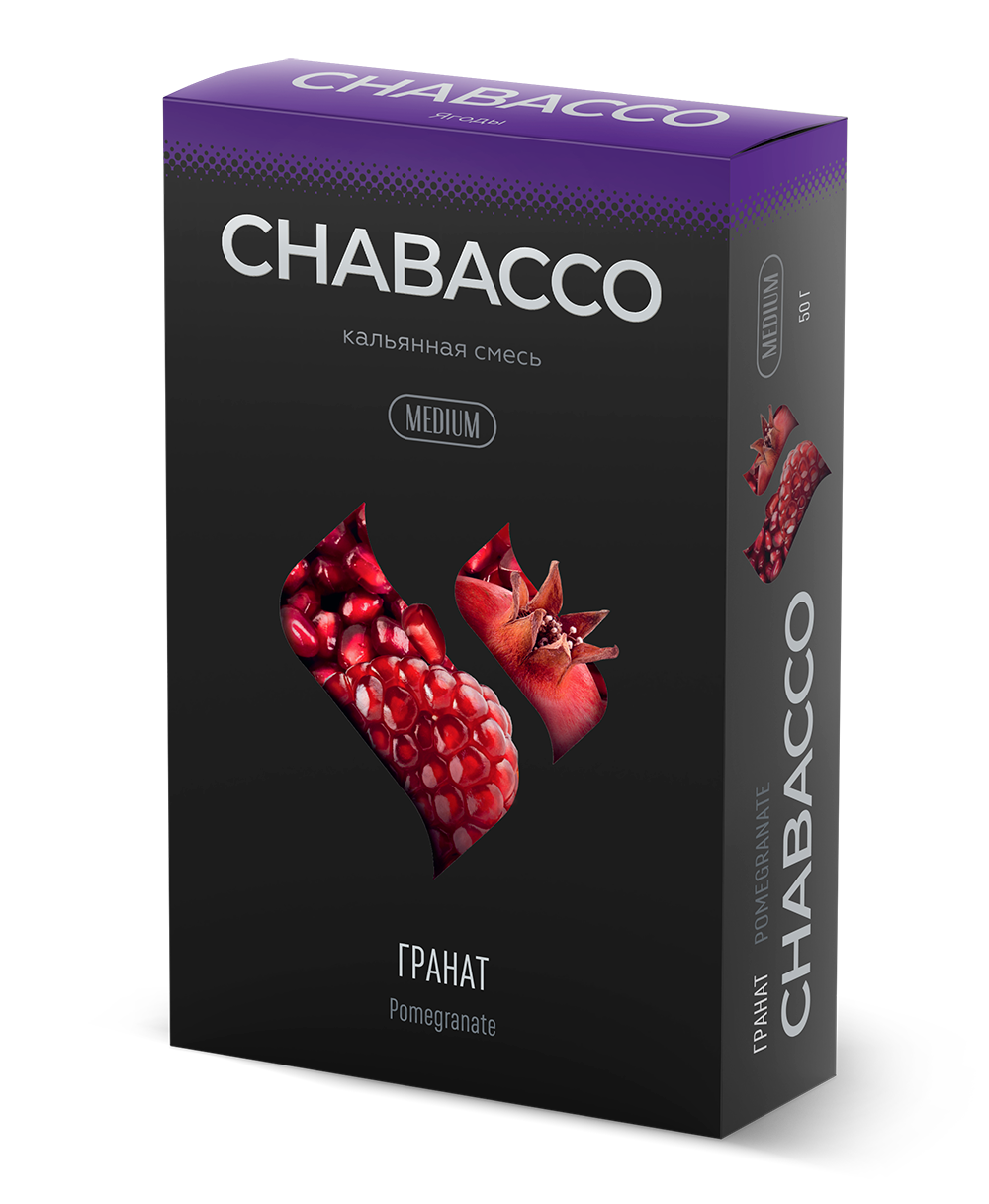 Chabacco Medium - Pomegranate (50g)